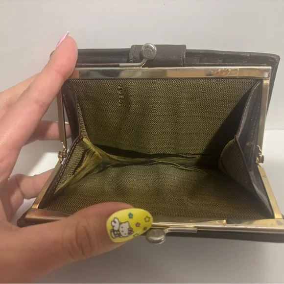 Fendi Brown and Black Monogram Wallet - Picture 3 of 5